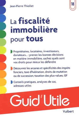 La Fiscalite Immobiliere Pour Tous book