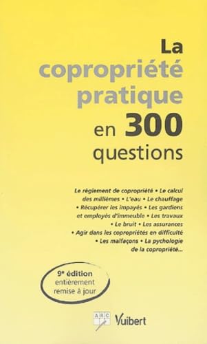 La copropriété pratique en 300 questions Books