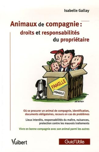 Animaux de compagnie : droits et responsabilités du propriétaire book