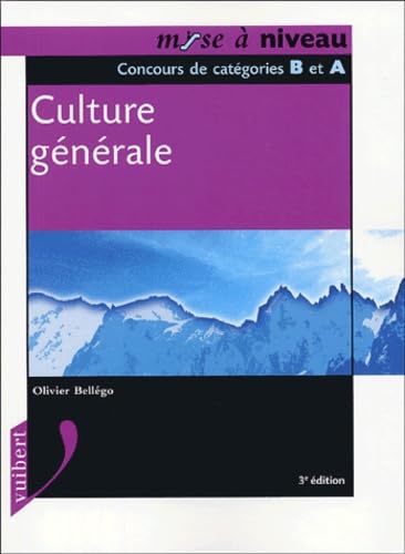 Culture générale: Concours de catégorie B et A book