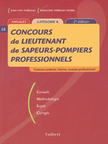 Concours de lieutenant de sapeurs-pompiers professionnels: Catégorie B Books