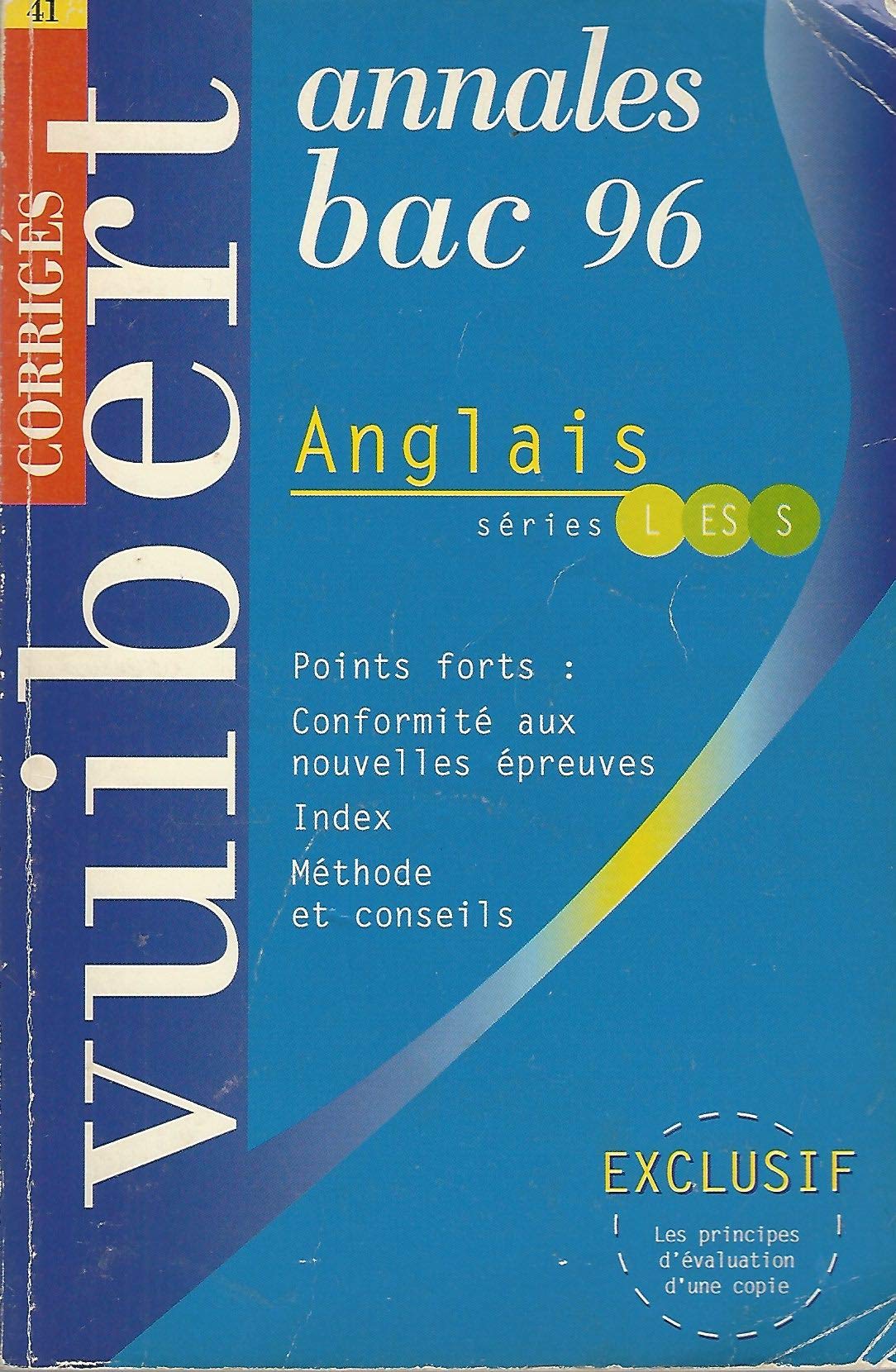 Annales Bac Corriges Anglais L/Es/S Books