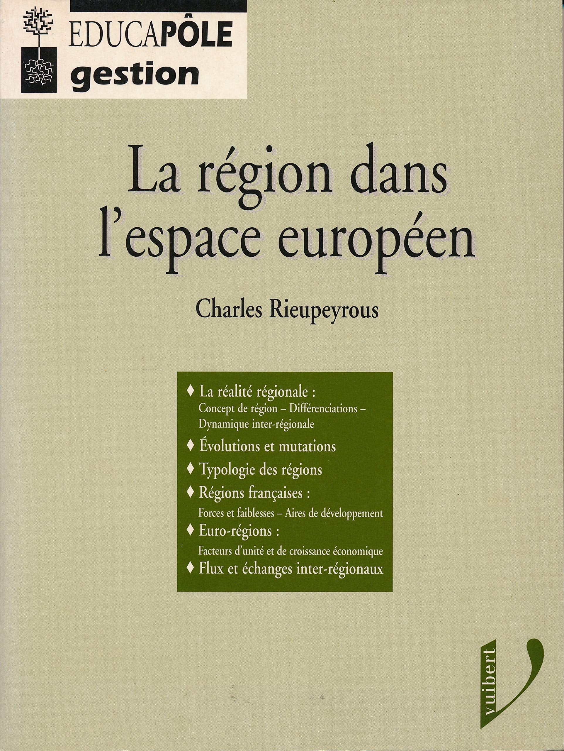 La région dans l'espace européen book