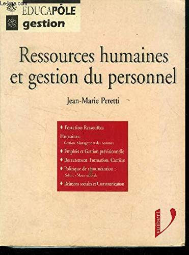 Ressources Humaines Et Gestion Personnel Books