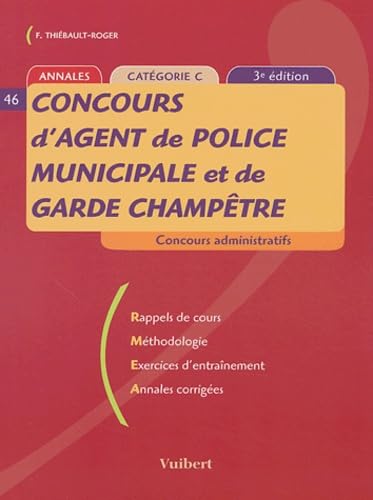 Concours d'agent de police municipale et de garde champêtre Catégorie C Books
