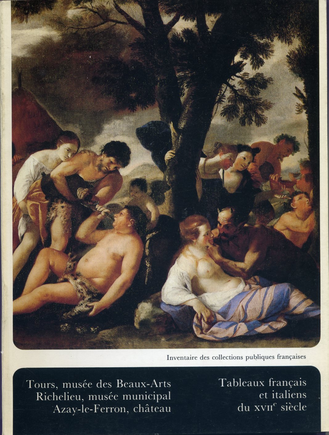 Inventaire des collections publiques françaises. Vol. 27. Tours, musée des Beaux-Arts ; Richelieu, musée municipal ; Azay-leFerron, château : tableaux français et italiens du 17e siècle book