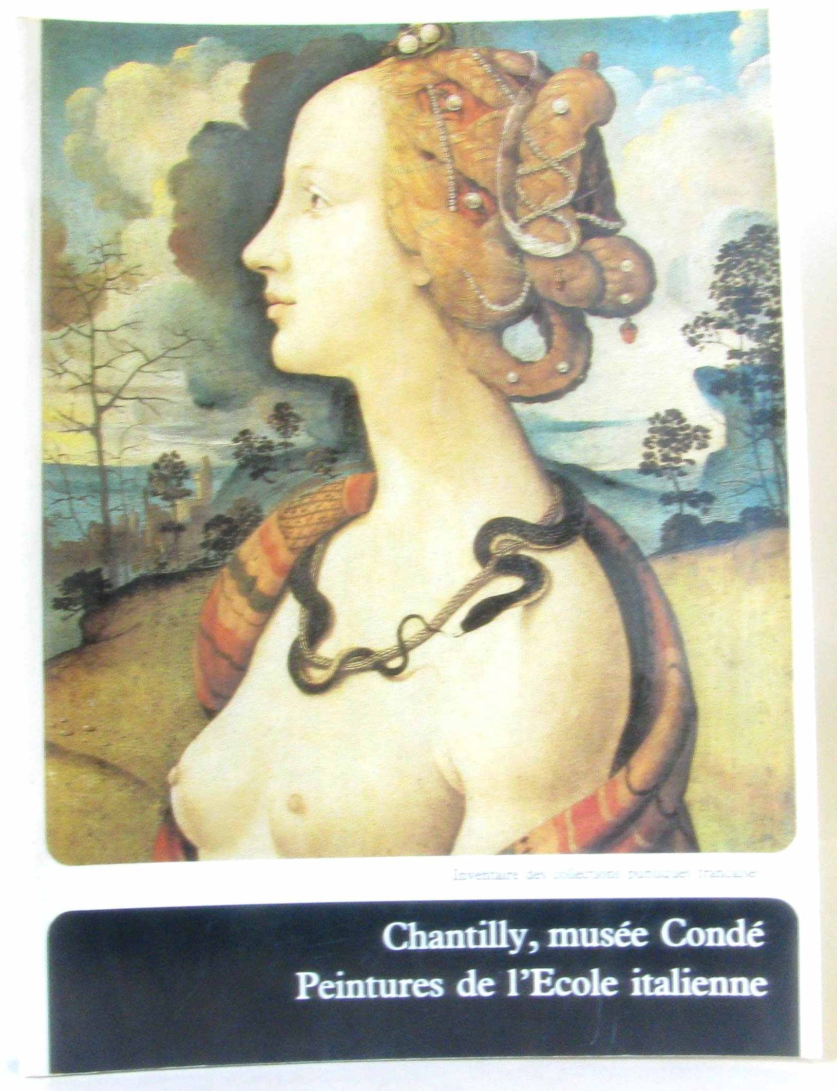 Chantilly, Musée Condé, peintures de l'école italienne book