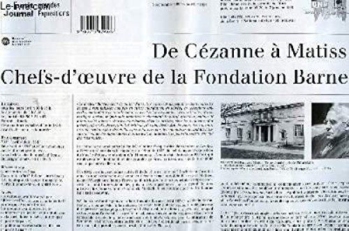 Petit Journal des grandes Expositions n°248 De Cézanne à Matisse Chefs-d'oeuvre de la Fondation Barnes book