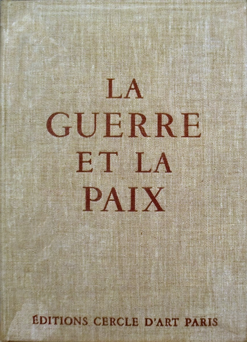 Picasso la guerre et la paix book
