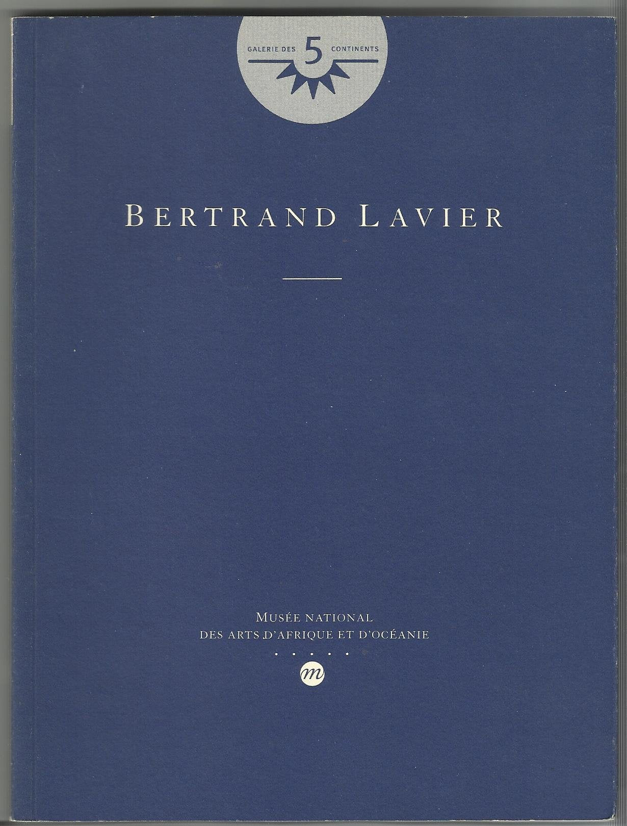 Bertrand lavier book