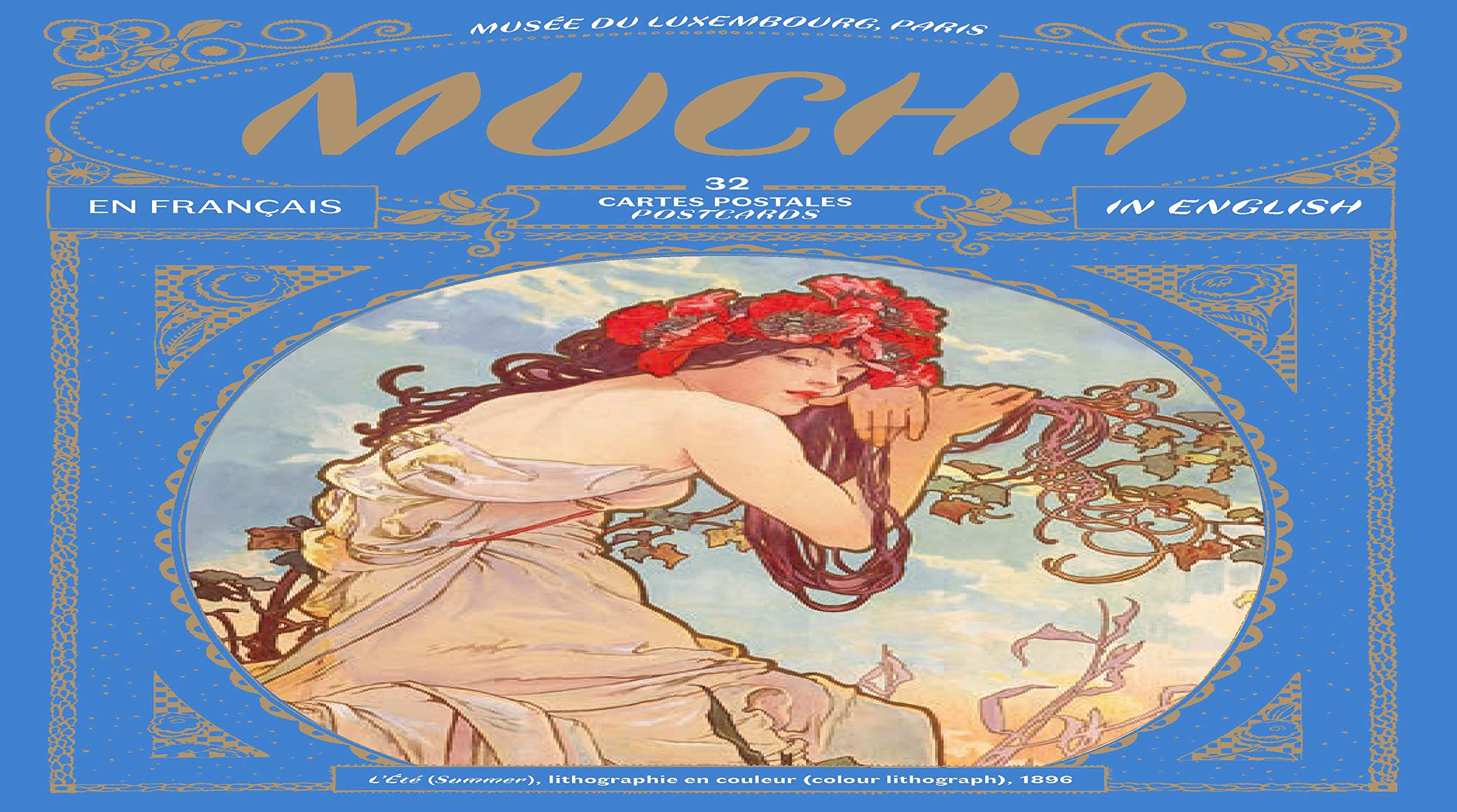 mucha, maitre de l'art nouveau carnet de cartes postales: 32 cartes postales Film, Art & Culture