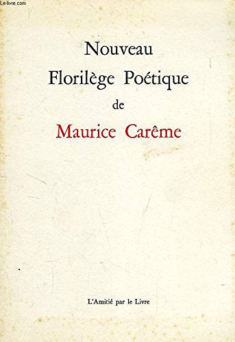 Nouveau florilège poétique book