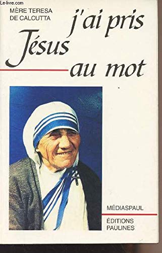 J'ai pris jesus au mot book