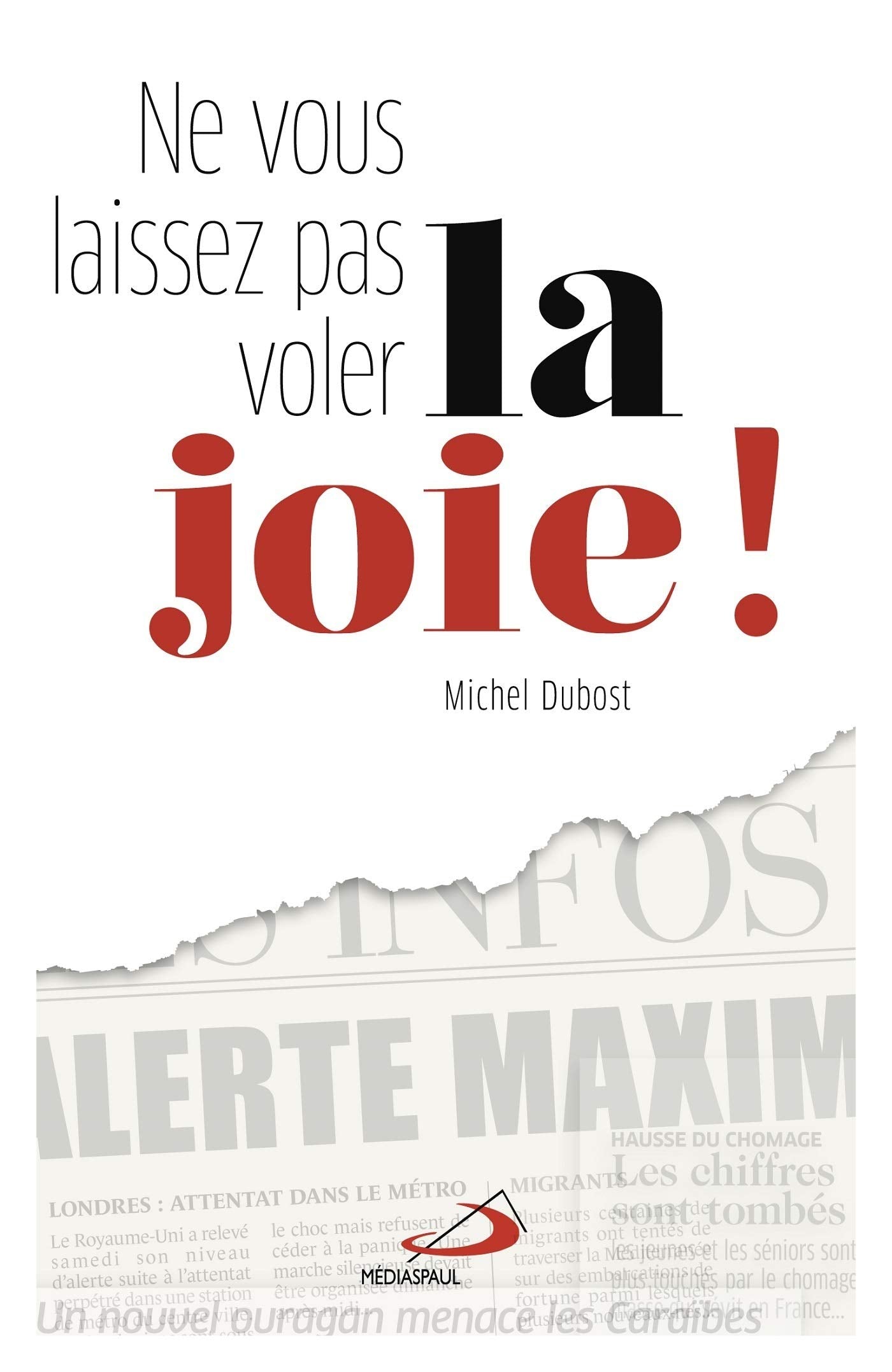 NE VOUS LAISSEZ PAS VOLER LA JOIE book