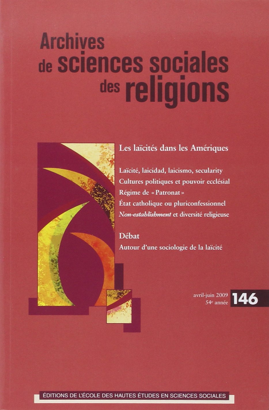 ARCHIVES DE SCIENCES SOCIALES DES RELIGIONS 146 book