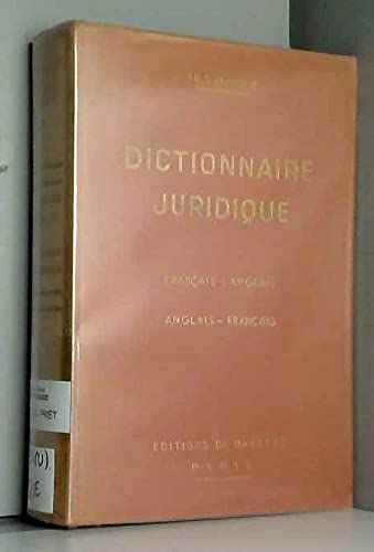 Dictionnaire juridique / nouveau dictionnaire th. a. quemner, français-anglais / administration, ass book