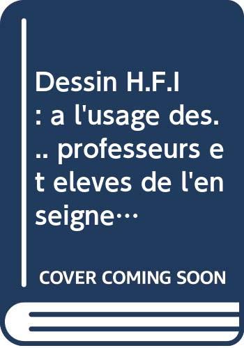 Dessin H.F.I (Habillement, Fabrications industrielles) book