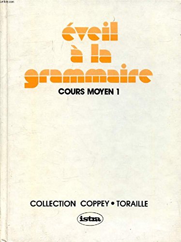 Eveil à la grammaire : C.M.1 book