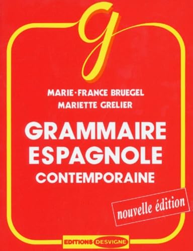 Grammaire espagnole contemporaine Books