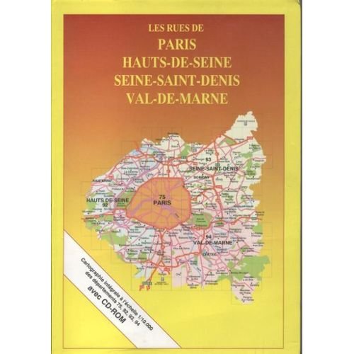 Les Rues De Paris Hauts De Seine Seine Saint Denis Val De Marne book