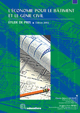 L'économie pour le bâtiment et le génie civil : étude de prix book