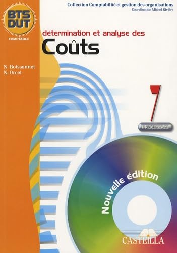 Processus 7 : Détermination et analyse des coûts - Pochette élève: BTS CGO book