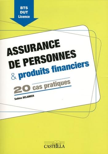 Assurance de personnes & produits financiers: 20 cas pratiques book