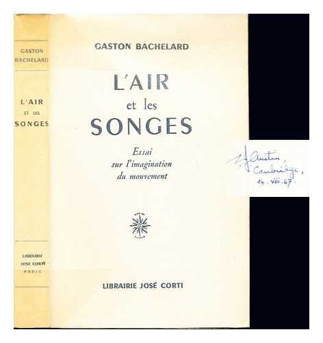 L'air et les songes: essai sur l'imagination du mouvement book