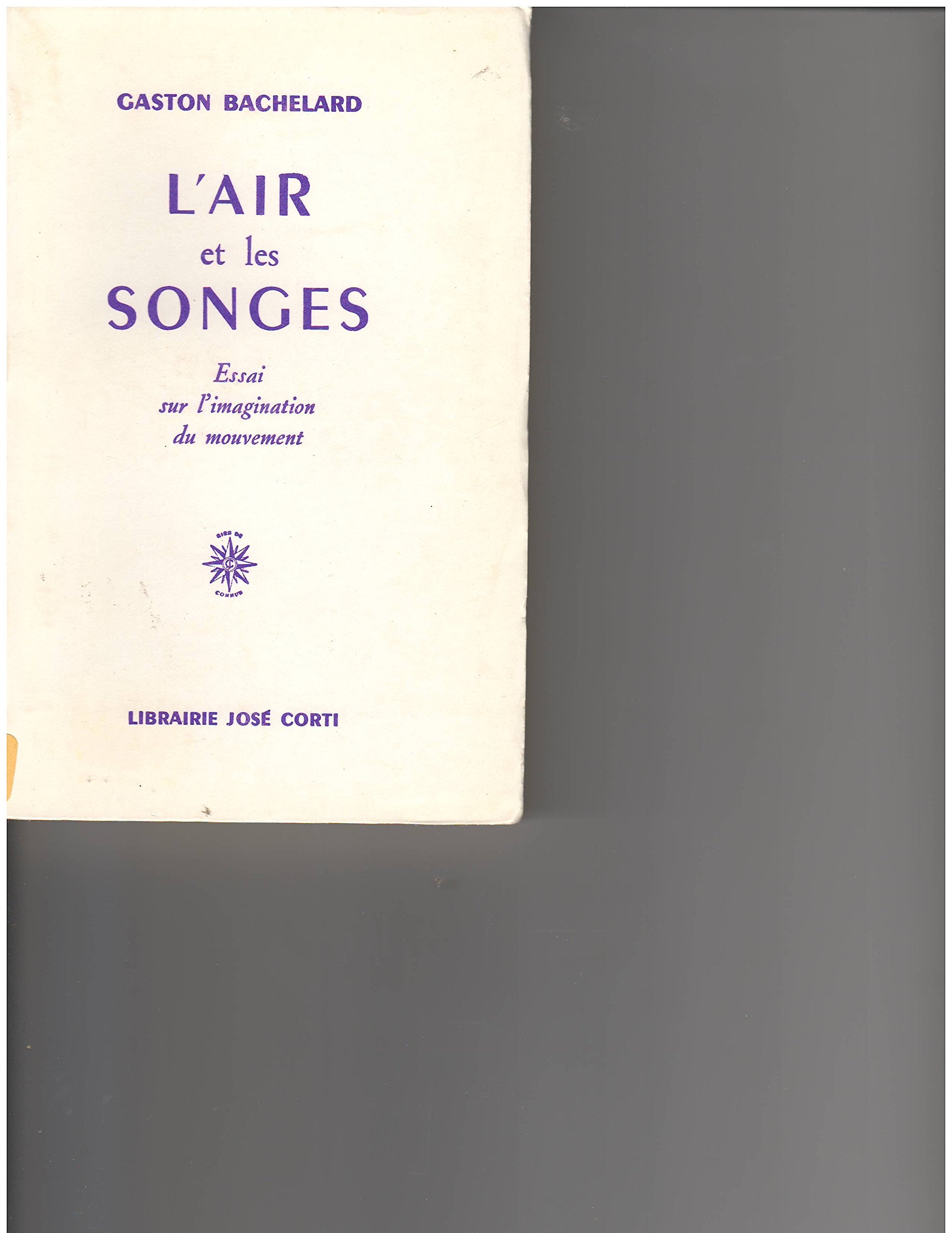 L'Air et les songes : essai sur l'imagination du mouvement book