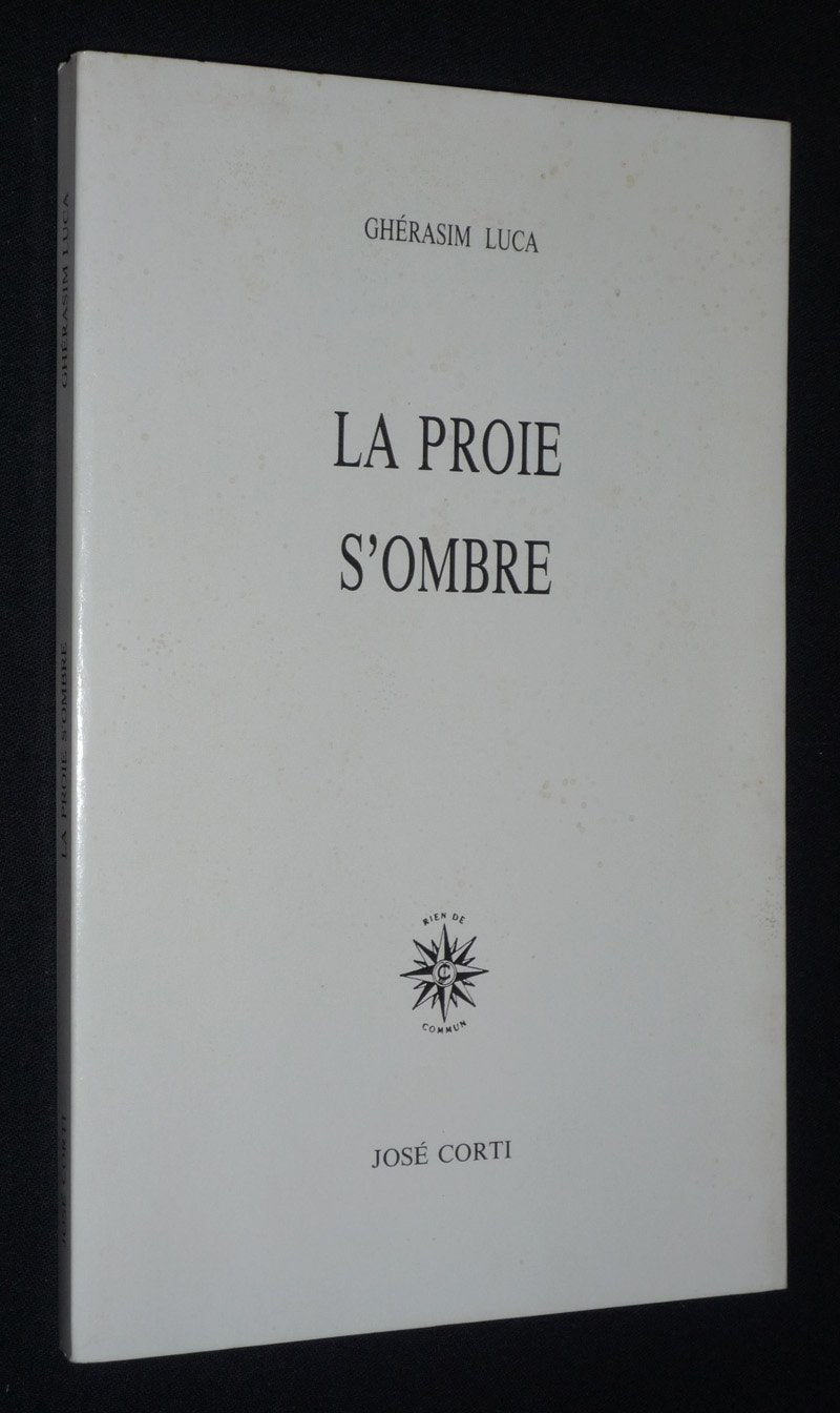 La Proie s'ombre Contemporary literature