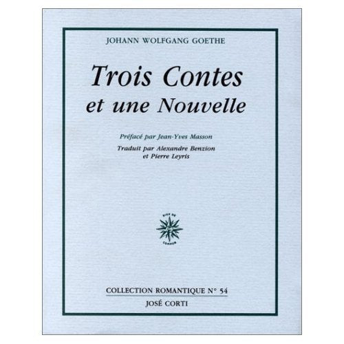 Trois contes et une nouvelle Contemporary literature