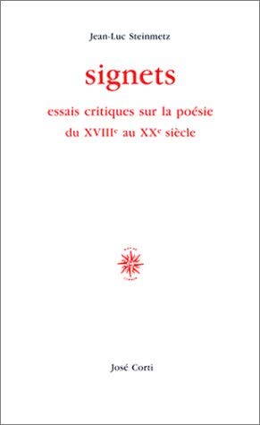 Signets. Essai critique sur la poésie book