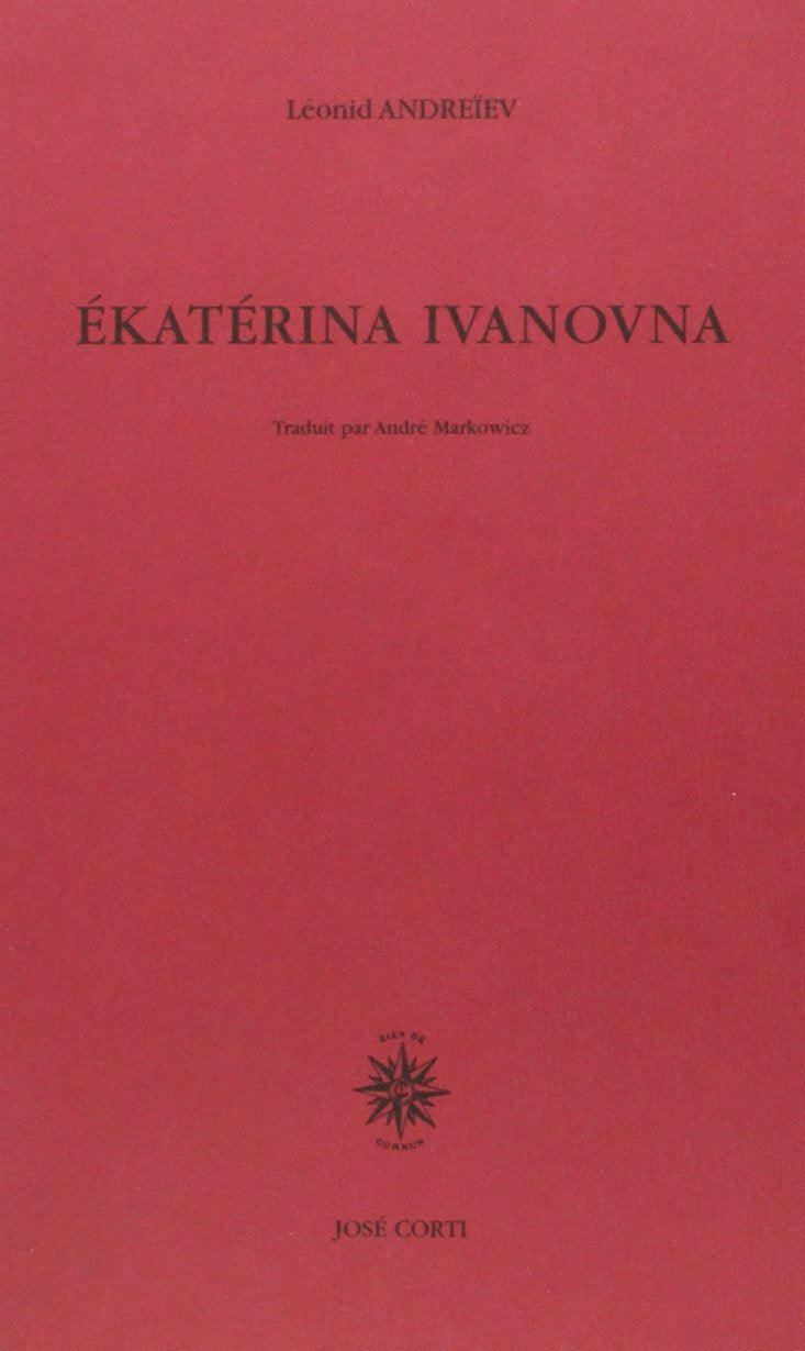 Katerina ivanovna : théâtre book