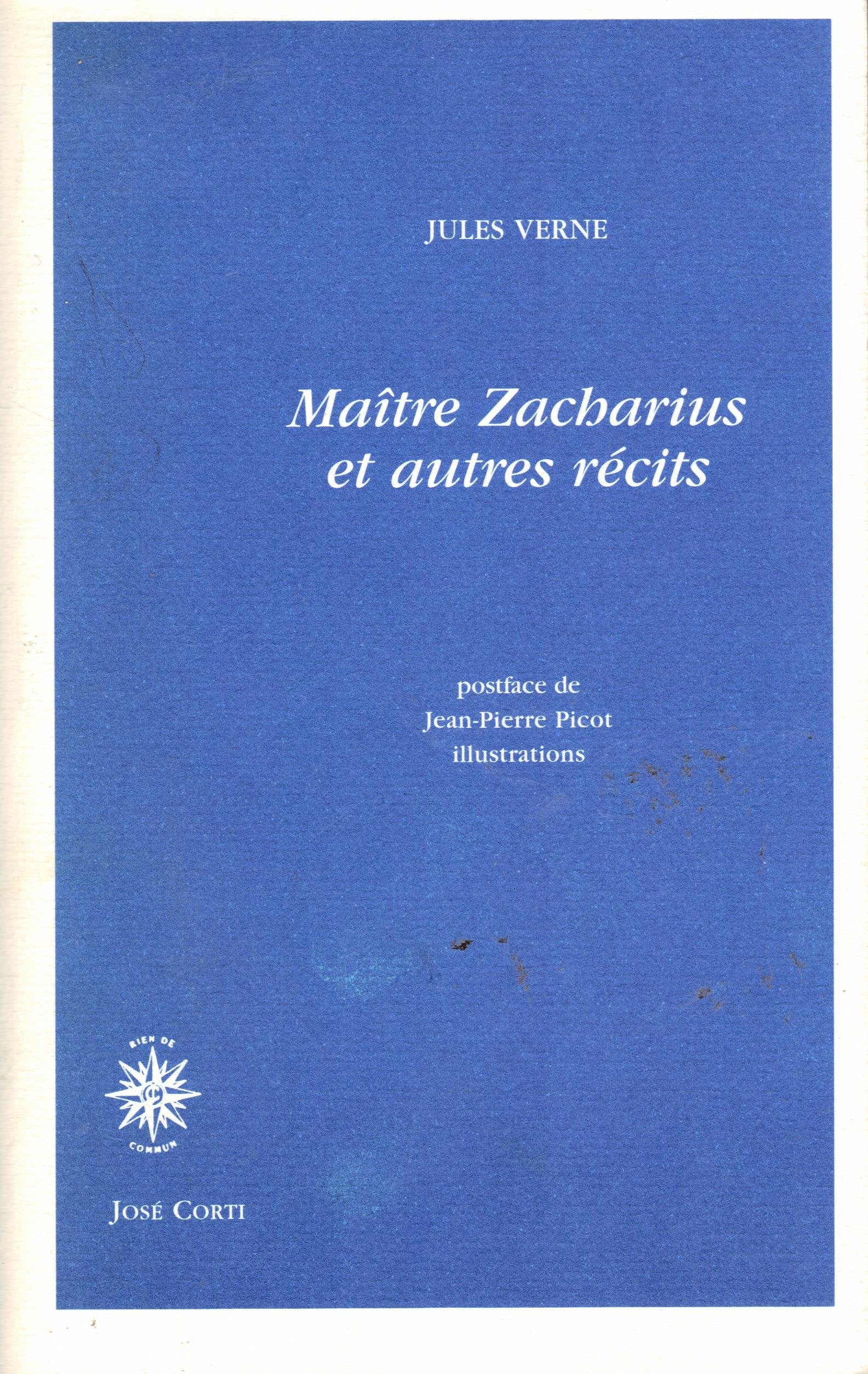 Maître Zacharius et autres récits Contemporary literature