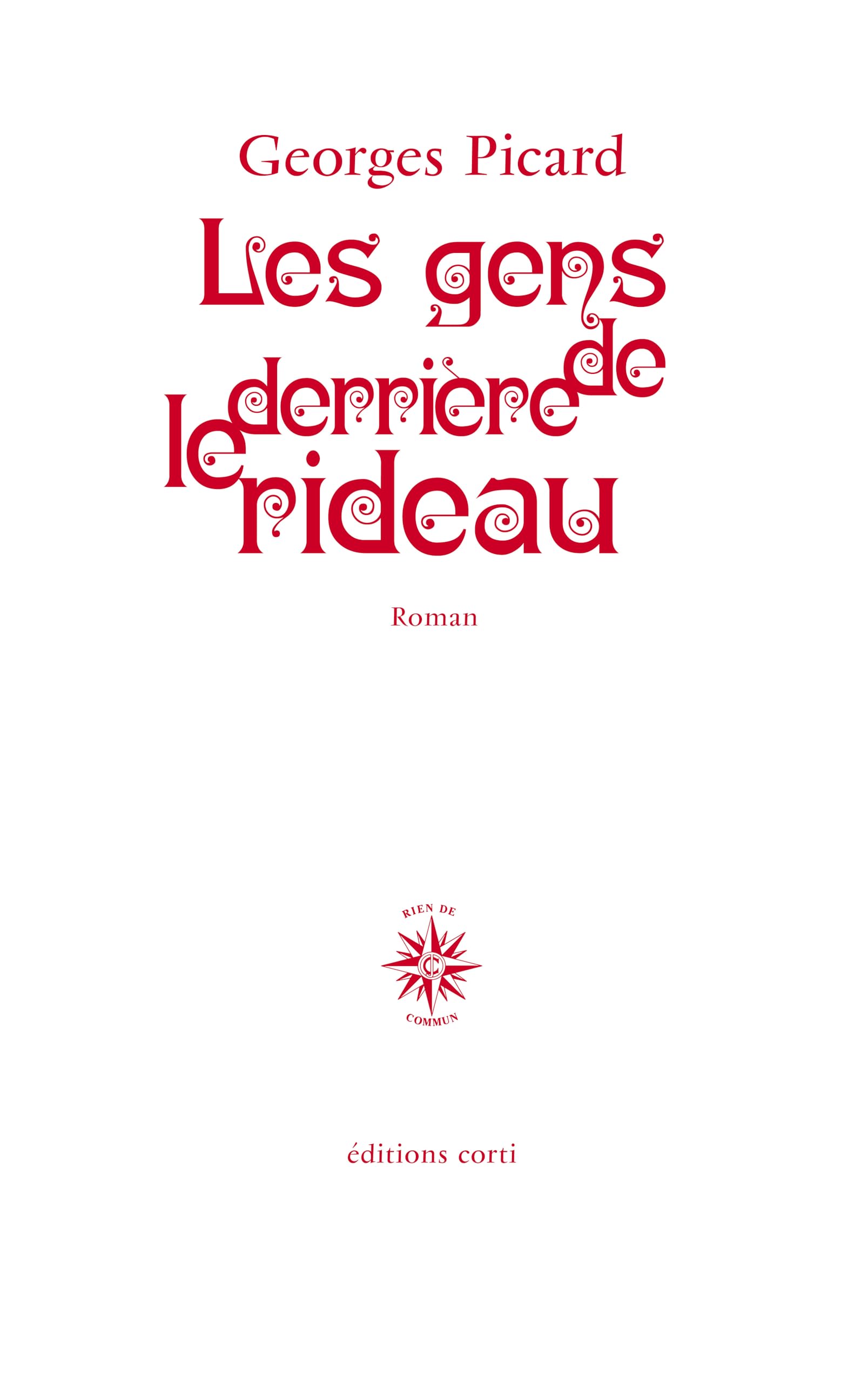 Les gens de derrière le rideau book