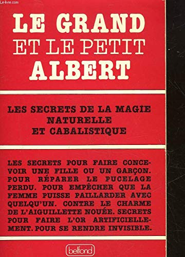 Le grand et le petit albert (Belf.Divers) Books