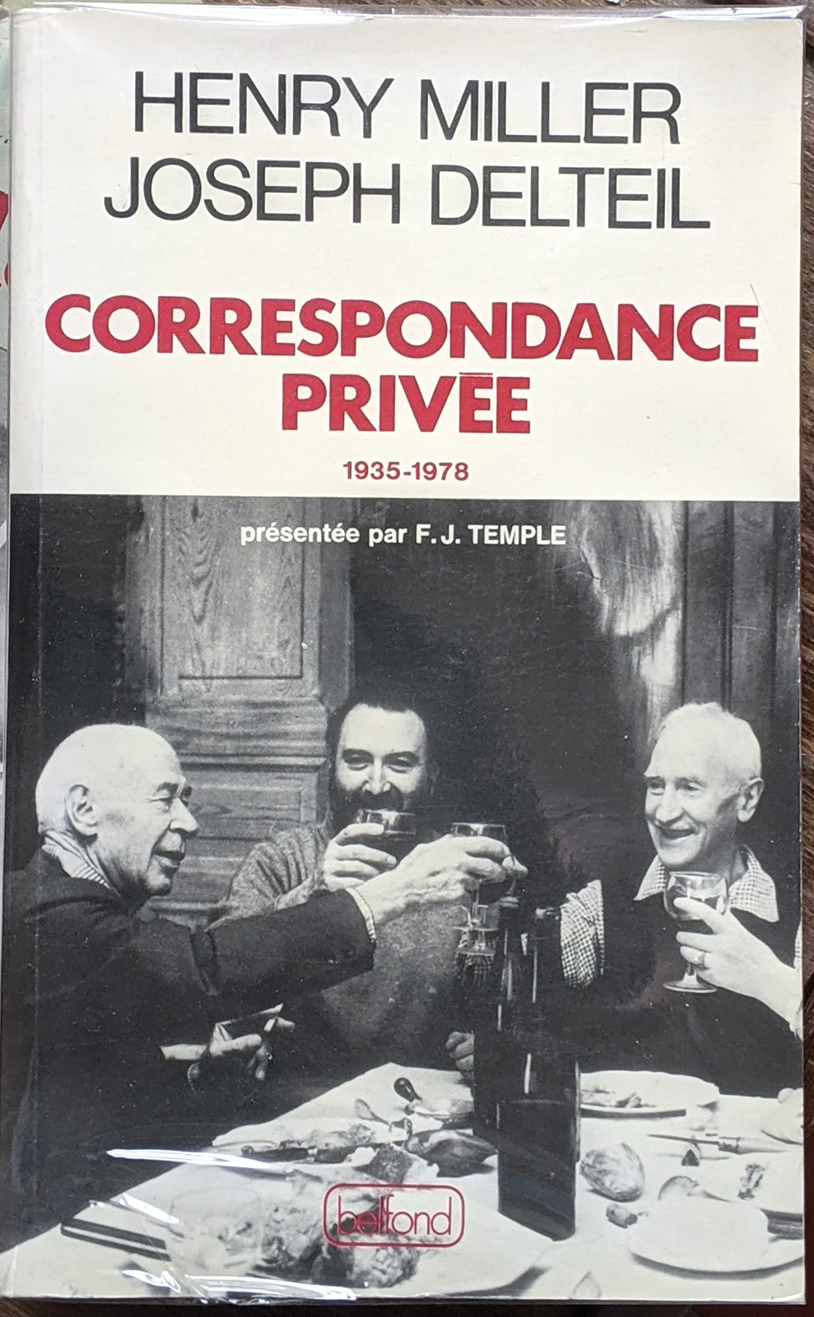 Correspondance privée : 1935-1978 Books