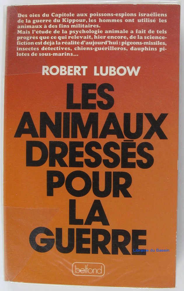 Les Animaux dressés pour la guerre Books