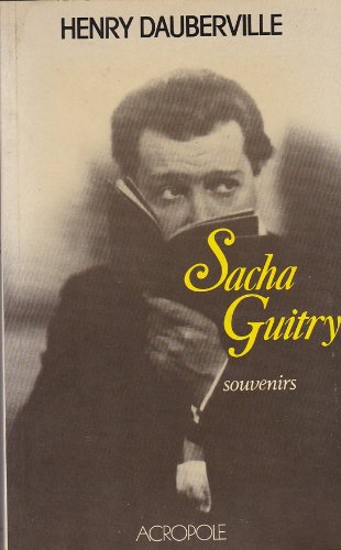 Sacha Guitry : souvenirs Books