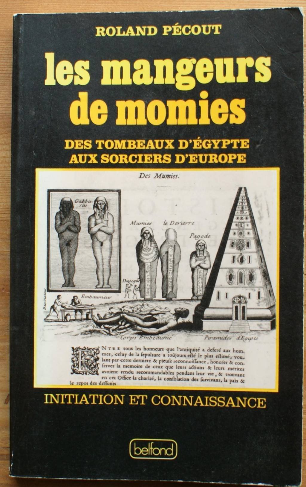 Les Mangeurs de momies: Des tombeaux d'Egypte aux sorciers d'Europe (Initiation et connaissance) Books