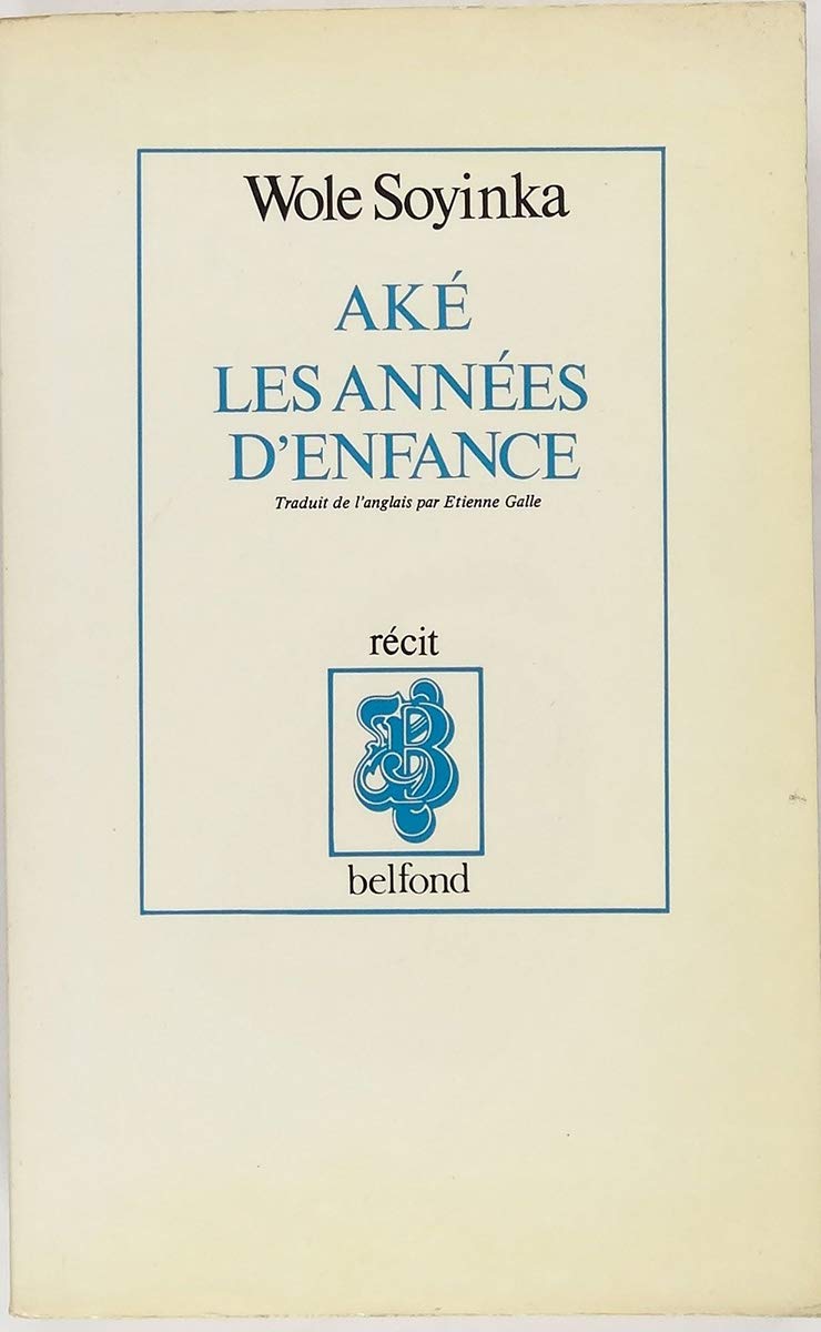 Ake : Les Annees D'Enfance Books