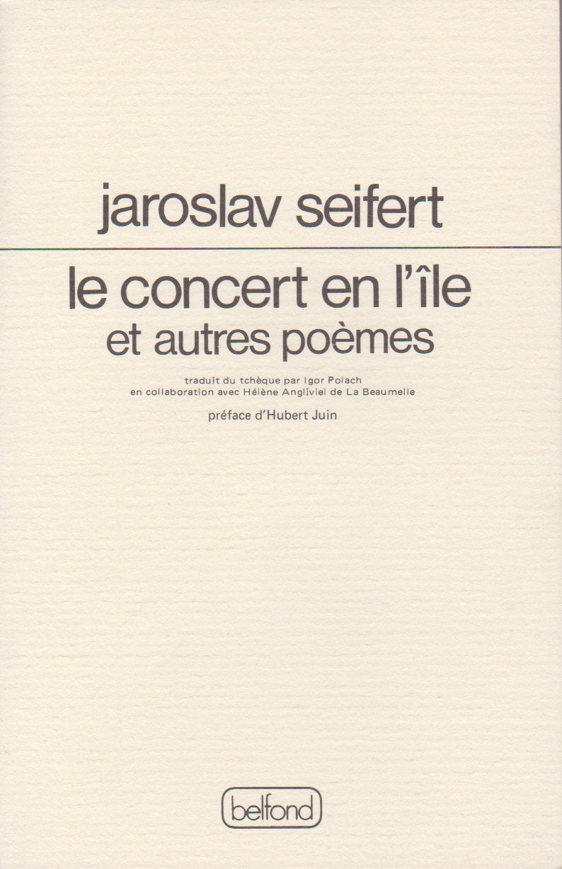 Le Concert en l'île: Et autres poèmes book