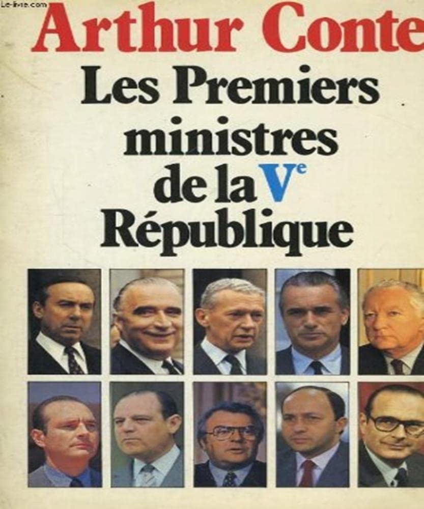 Les premiers ministres de la ve republique (Belf.Pré Clercs) Books