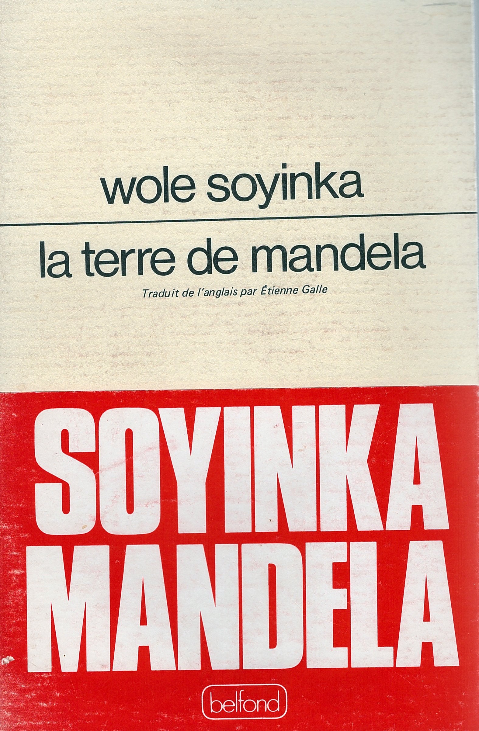 La Terre de Mandela Books