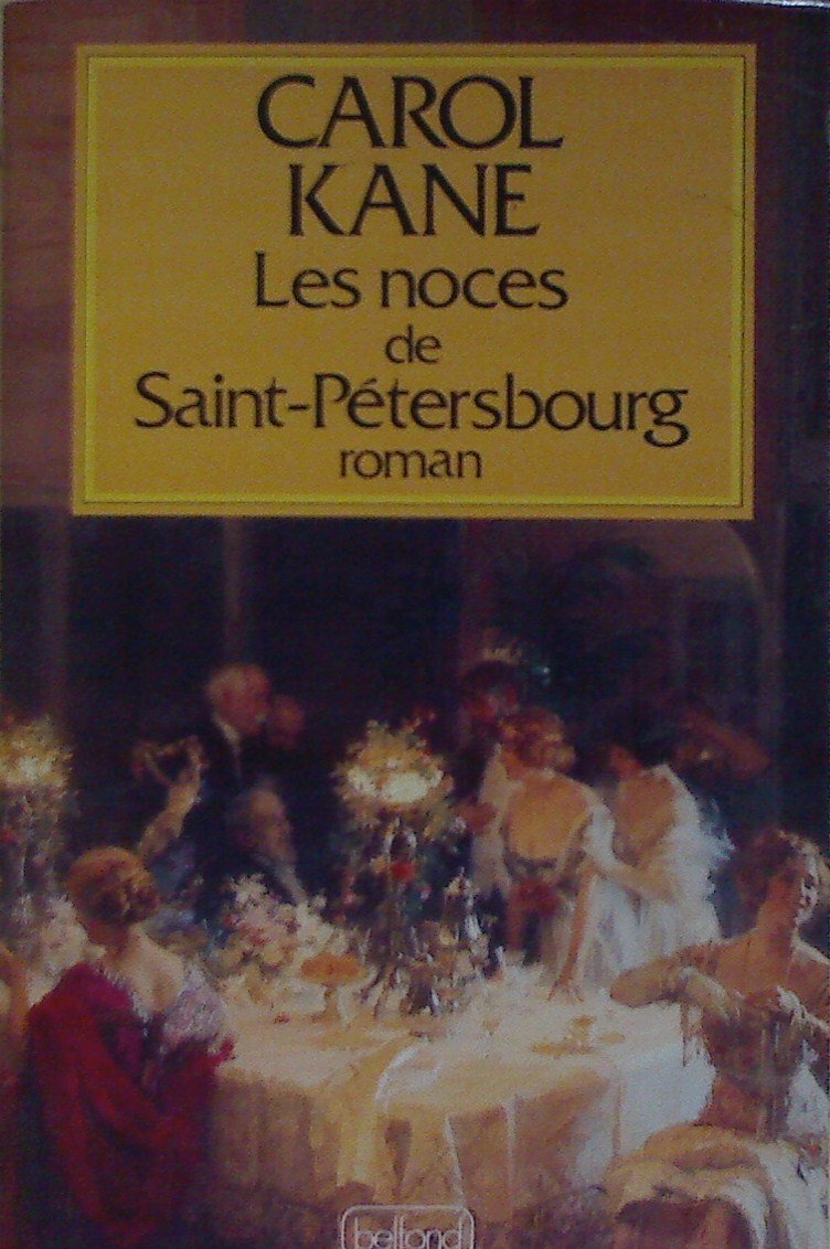 Les noces de saint-petersbourg (Belf.G.ROM.Etr.) Books