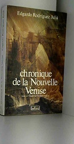 Chronique de la Nouvelle-Venise: La nuit obscure du Niño Avilés book
