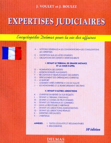 Expertises Judiciaires. 10eme Edition Books