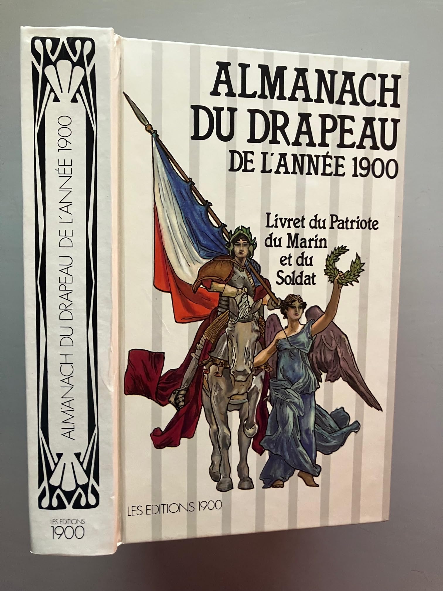 Almanach du drapeau de l annee 1900 livret du patriote book