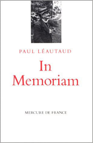 In memoriam Contemporary literature Books