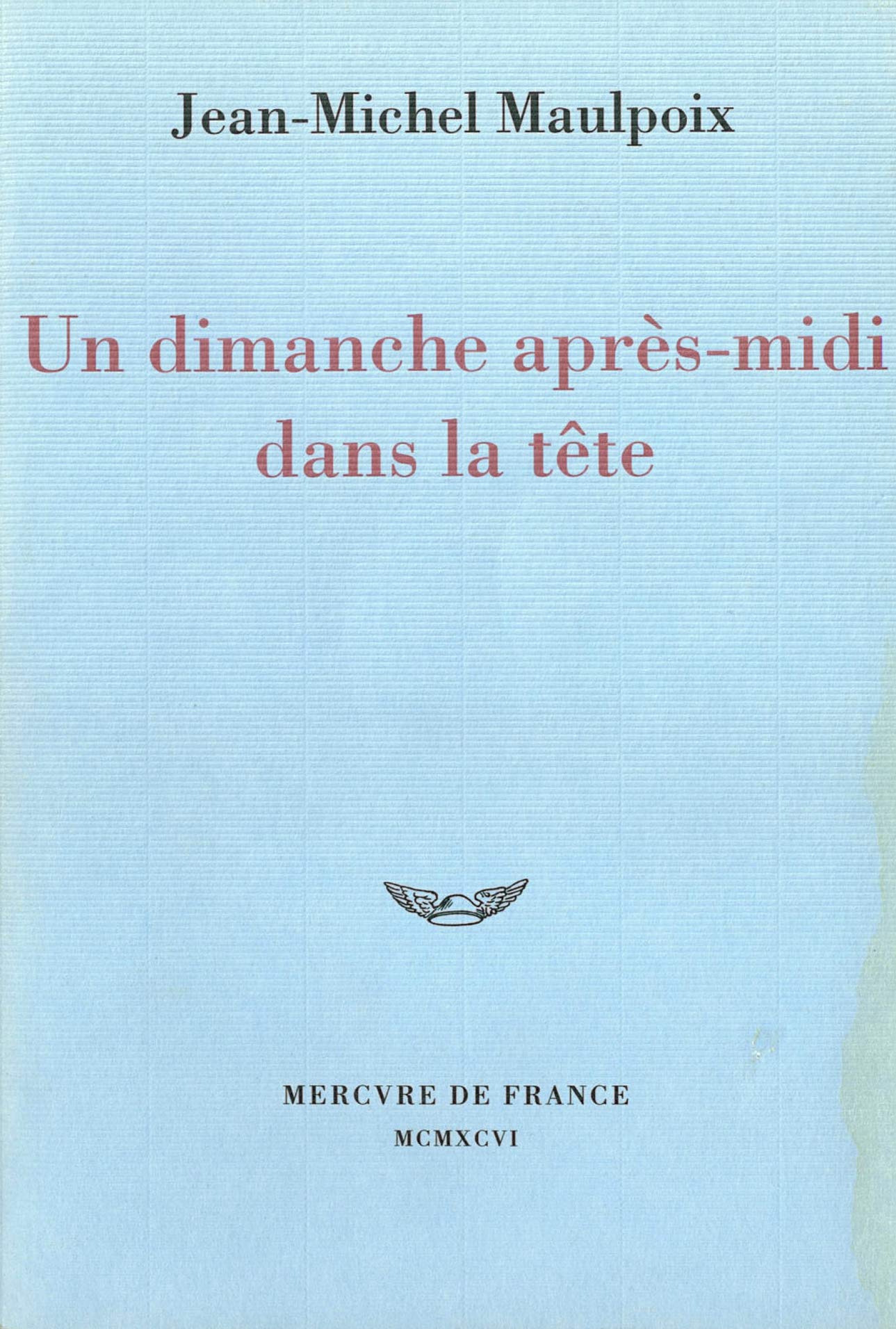 Un dimanche après-midi dans la tête Poetry